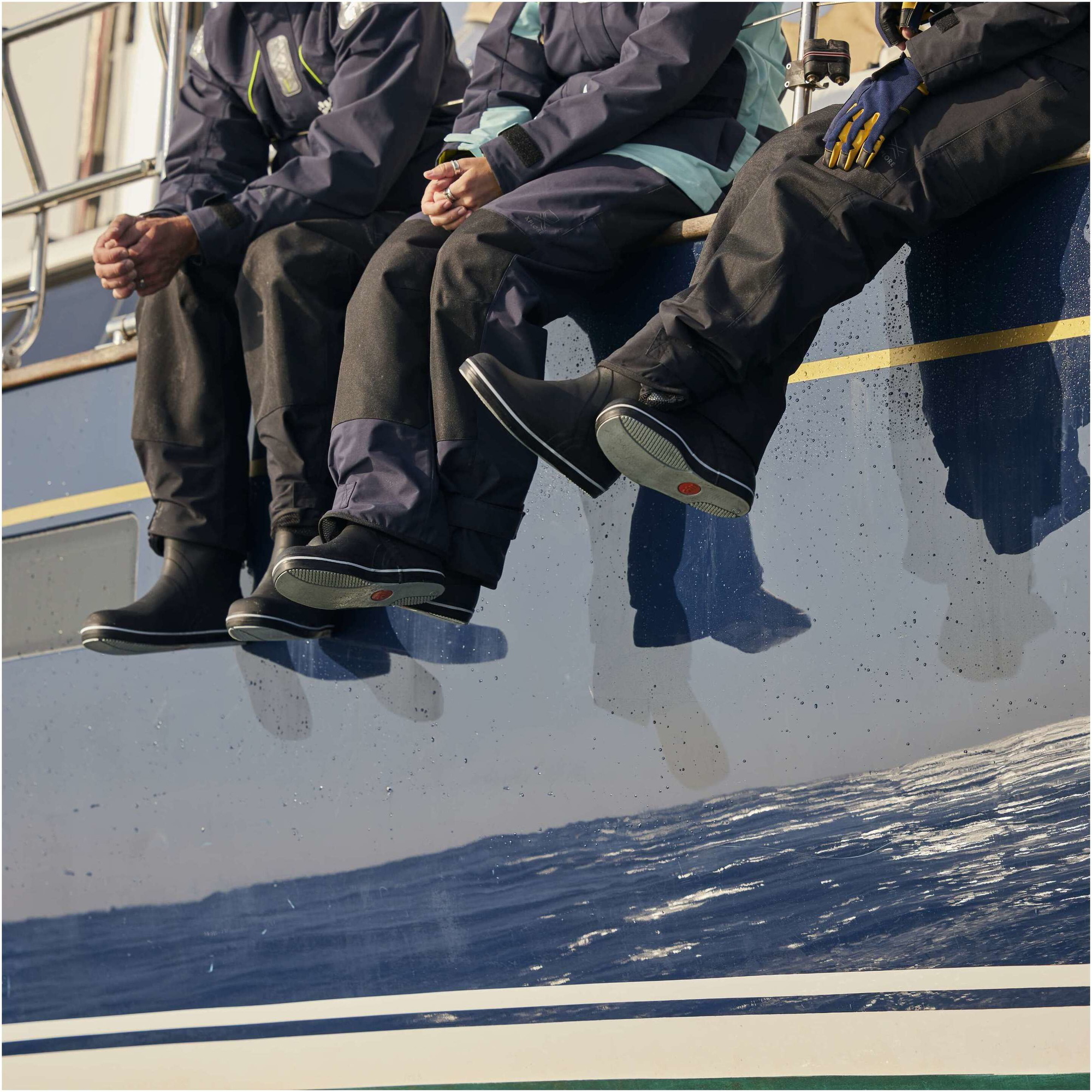 2026 Gill Korte Zeilschoenen 917 - Zwart